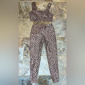 Hollister/Gilly Hicks Leopard Print Set
